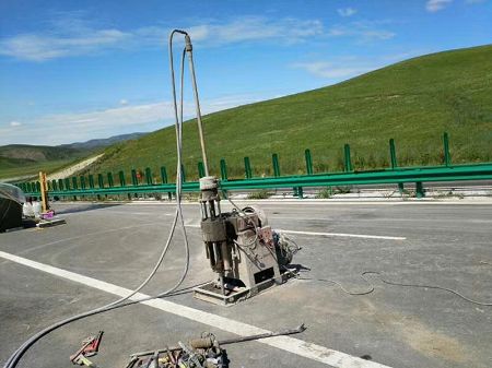 番禺公路地基基础注浆加固